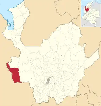 Localisation de Vigía del Fuerte