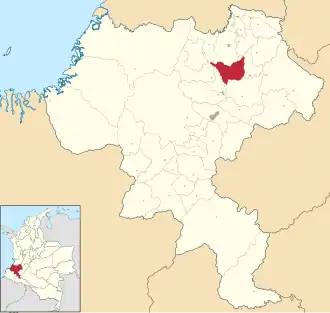 Localisation de Caldonó