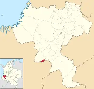 Localisation de Florencia