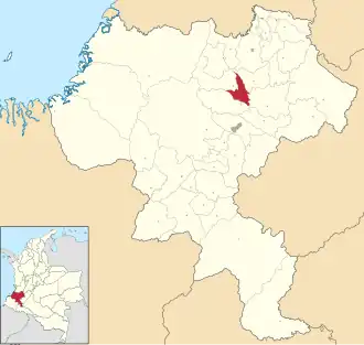 Localisation de Piendamó