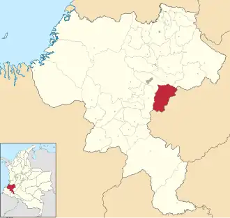 Localisation de Puracé