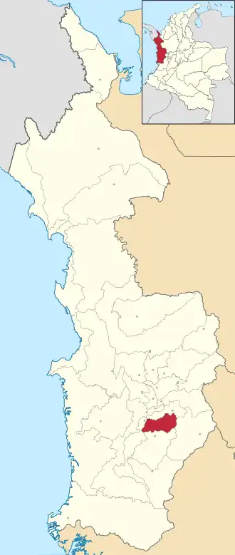 Localisation de Condoto