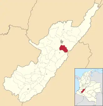 Localisation de Rivera