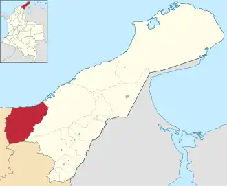 Localisation de Dibulla