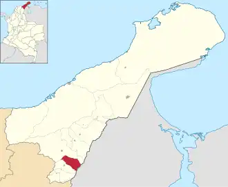 Localisation de El Molino