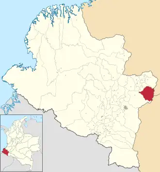 Localisation de El Tablón de Gómez