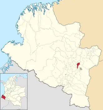 Localisation de Nariño