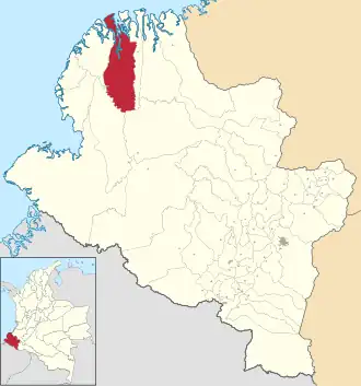 Localisation de Olaya Herrera