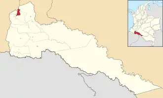 Localisation de Sibundoy