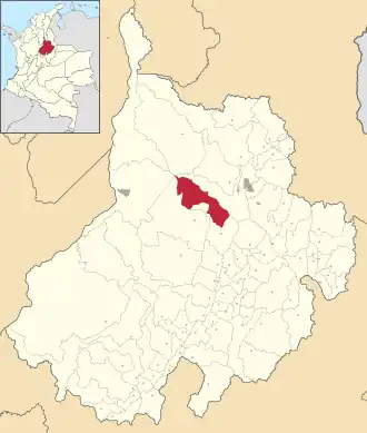 Localisation de Betulia