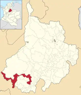 Localisation de Bolívar