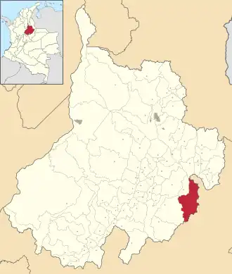 Localisation de Onzaga