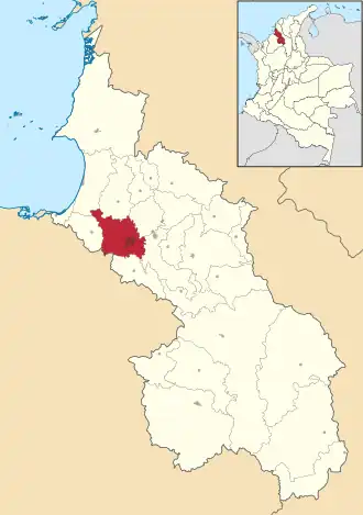 Localisation de Sincelejo