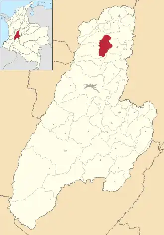 Localisation de Líbano