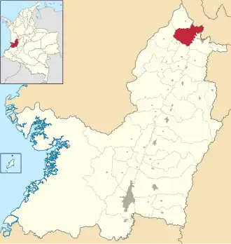 Localisation de Ansermanuevo