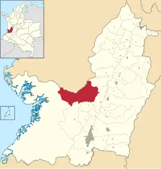 Localisation de Calima el Darién