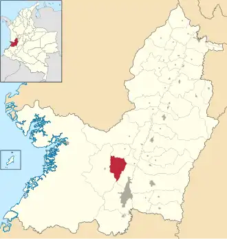 Localisation de La Cumbre