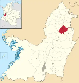 Localisation de Zarzal