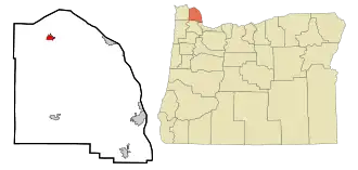 Localisation de Clatskanie