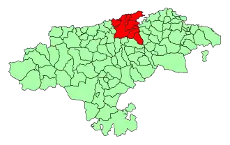 Localisation de Santander