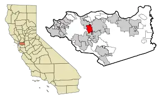 Localisation de Pleasant Hill