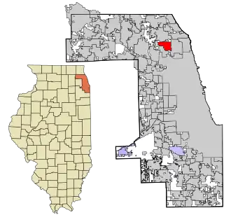 Localisation de Morton Grove