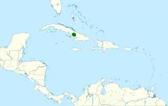 Description de l'image Corvus minutus map.svg.