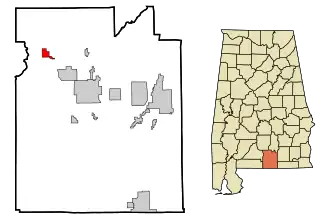 Localisation de Red Level