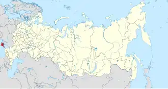 Localisation de République de Crimée