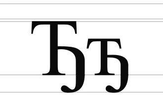 Image illustrative de l’article Ꚋ