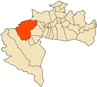 Localisation de Ech Chaïba