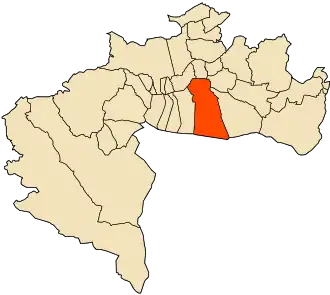 Localisation de Oumache