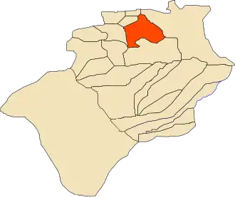 Localisation de Béchar