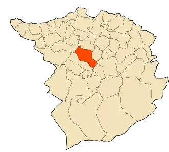 Localisation de Sabra