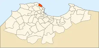 Localisation de Bologhine
