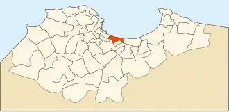 Localisation de Hussein-Dey