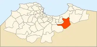 Localisation de Dar El Beïda