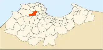 Localisation de Dely Ibrahim