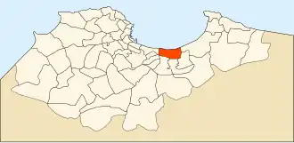 Localisation de Mohammadia