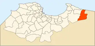 Localisation de Réghaïa