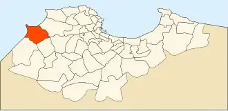 Localisation de Staoueli