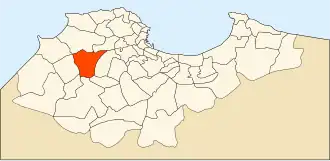 Localisation de Ouled Fayet