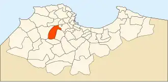 Localisation de El Achour
