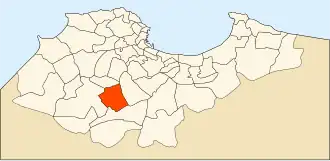Localisation de Khraicia