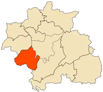 Localisation de Aïn Smara