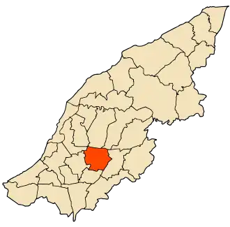 Localisation de Mansourah