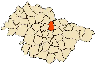 Localisation de Aïn Fares