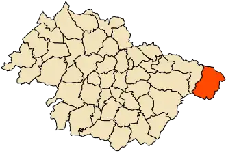 Localisation de Aïn Ferah