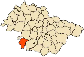 Localisation de Aïn Fras