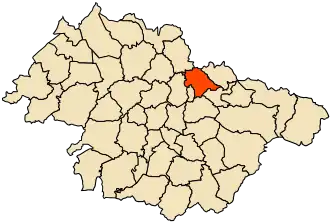 Localisation de El Bordj